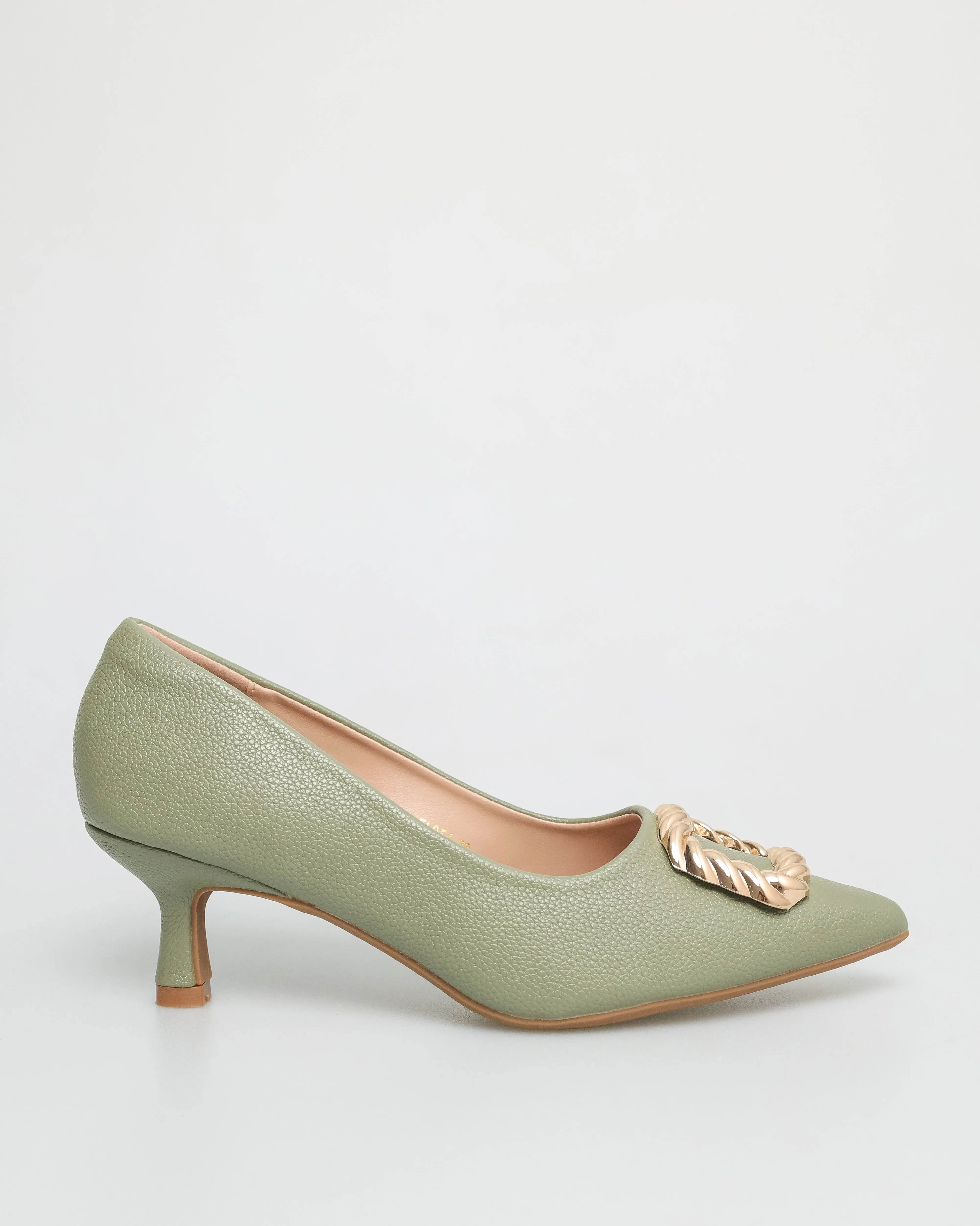 Tomaz FL051 Ladies Gold Crusted Heels