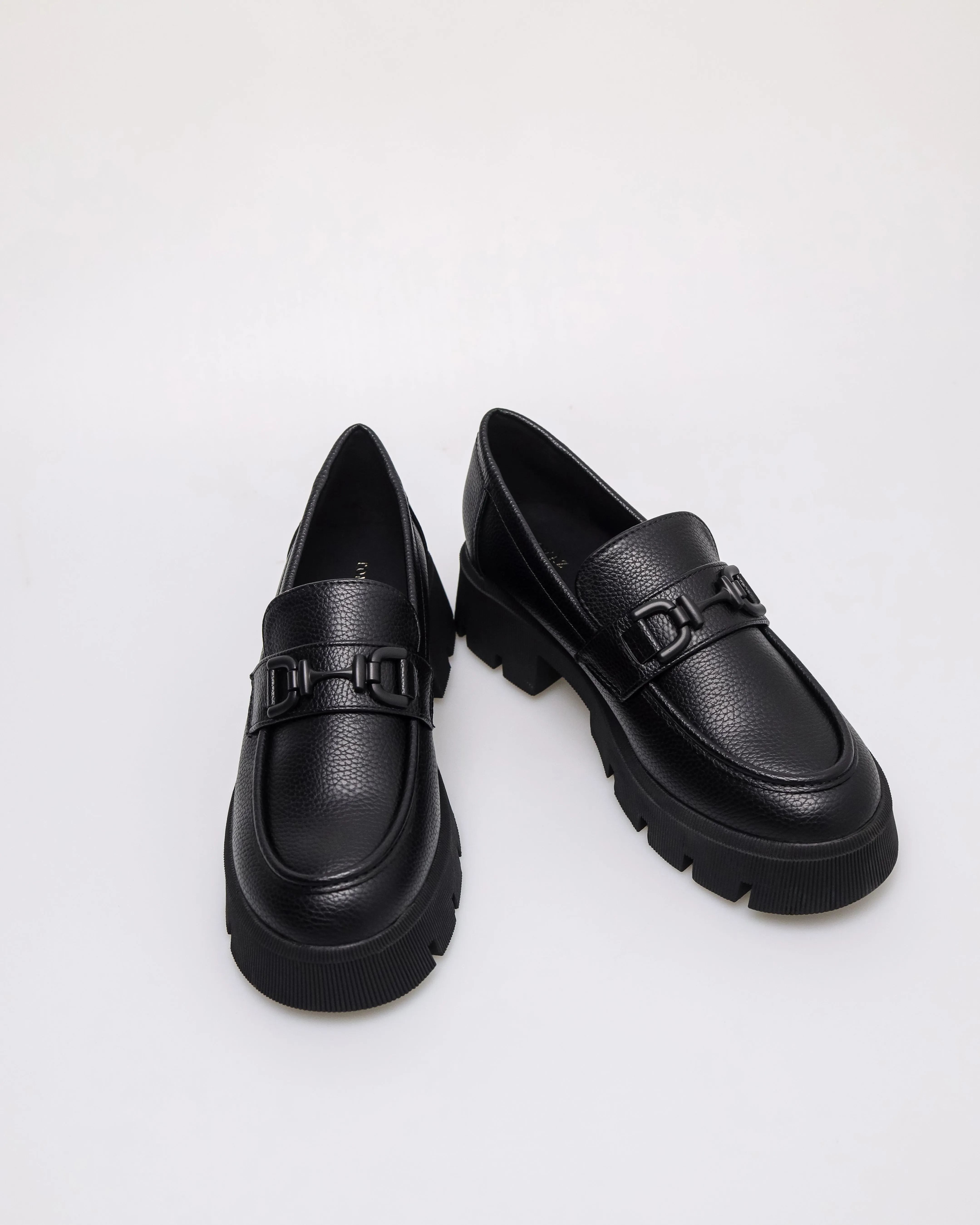 Tomaz NN493 Ladies Chunk Horsebit Loafers