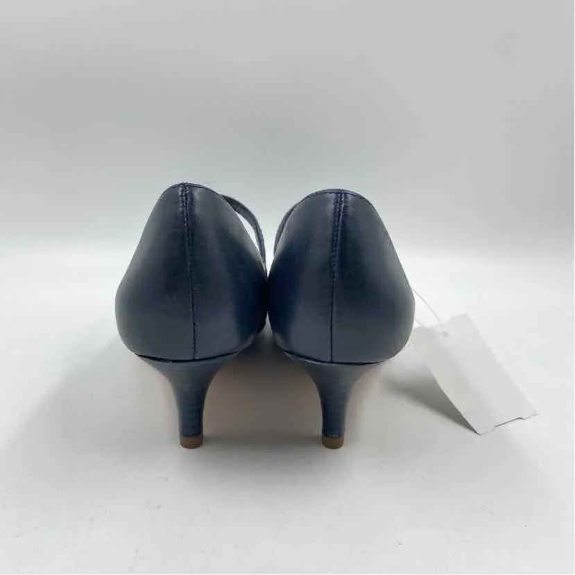 Tory Burch Women's Shoe Size 6 Navy Solid Heels