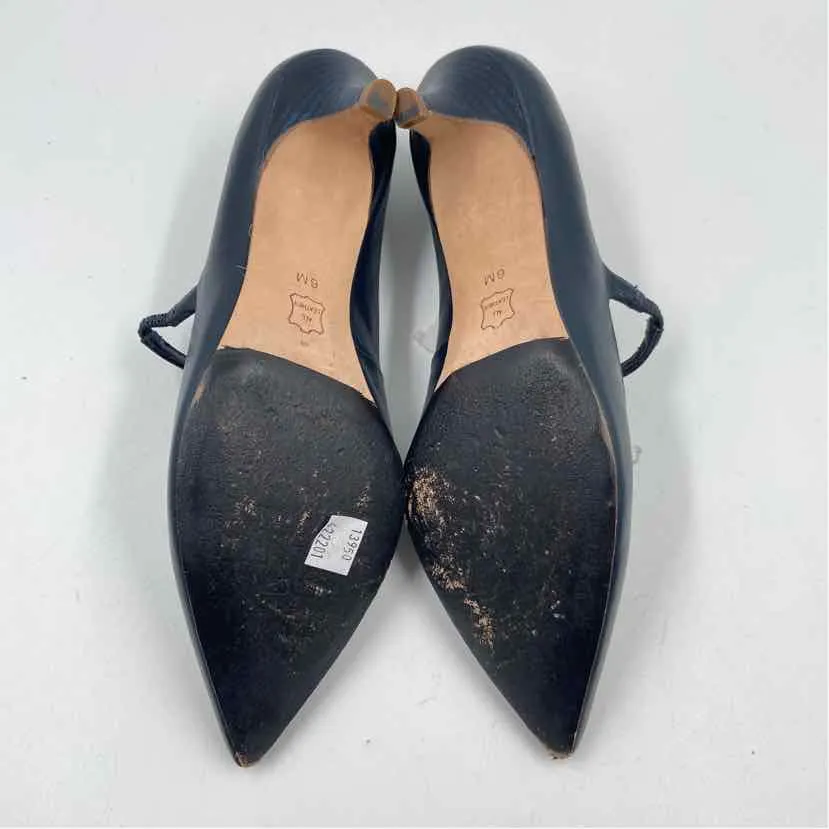 Tory Burch Women's Shoe Size 6 Navy Solid Heels