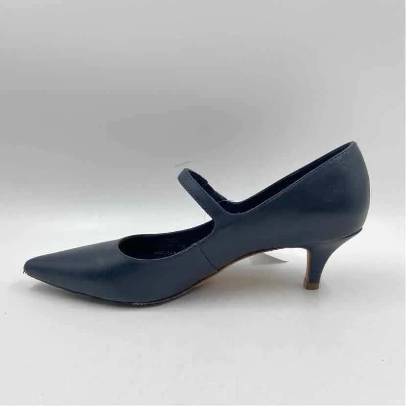 Tory Burch Women's Shoe Size 6 Navy Solid Heels