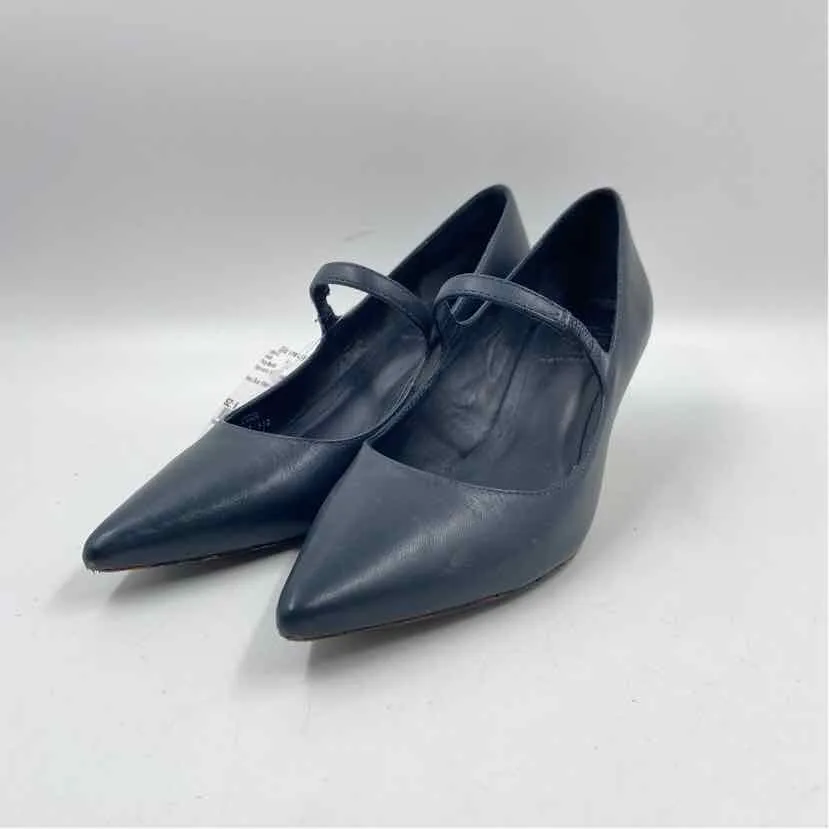 Tory Burch Women's Shoe Size 6 Navy Solid Heels