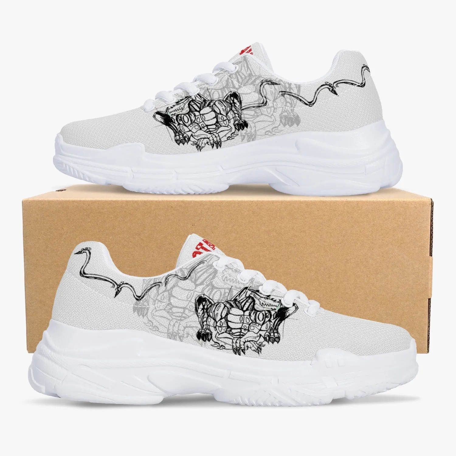 Trendy Chunky Sneakers - Happy Dragon