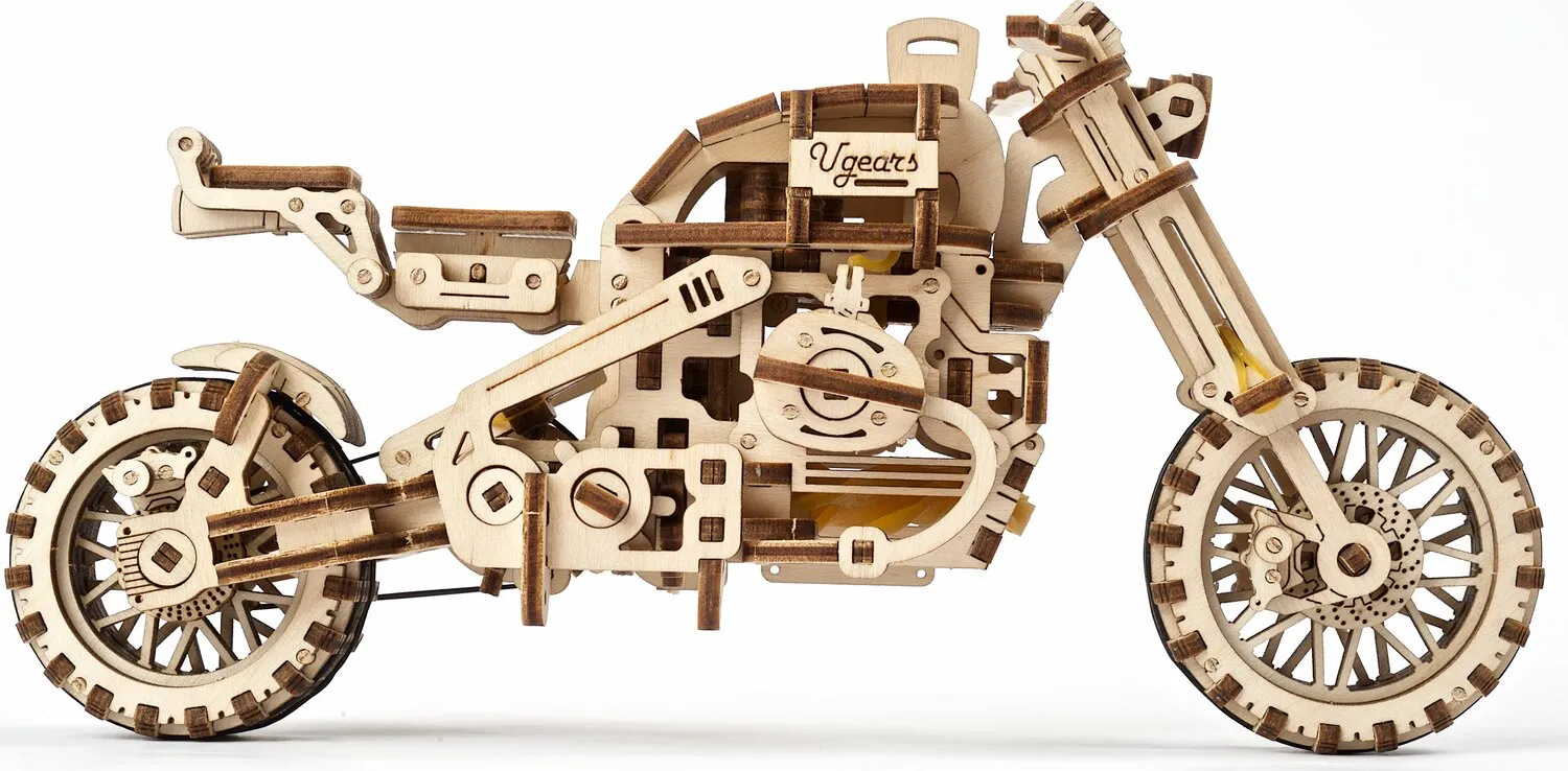 UGears Scrambler UGR-10 sidecar