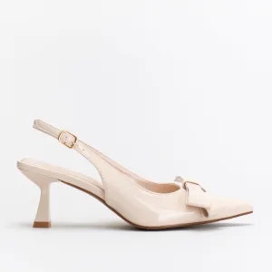 Unreal Sling-Back Bow Heel _ 155390