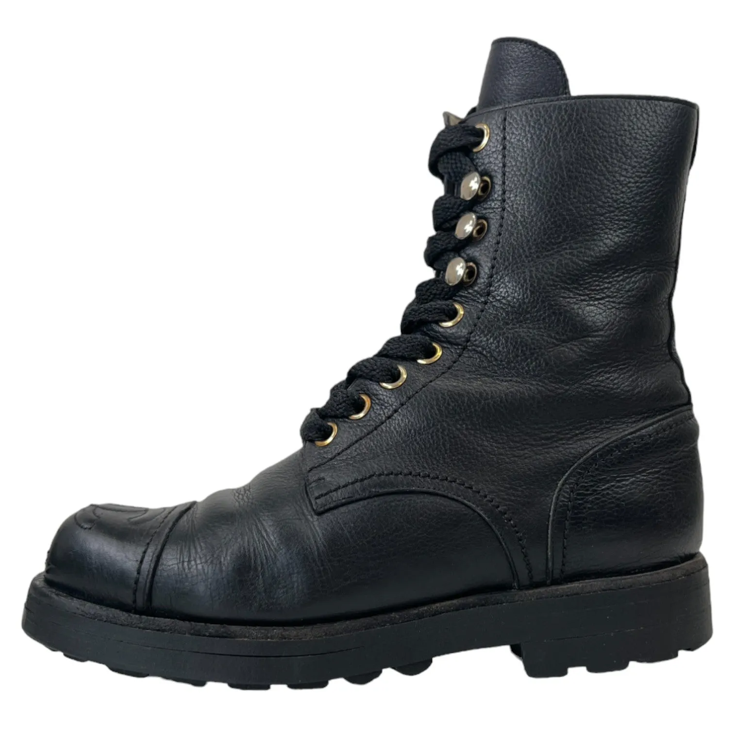 Women's Cc Biker Boots Black Size EU 36 / UK 3