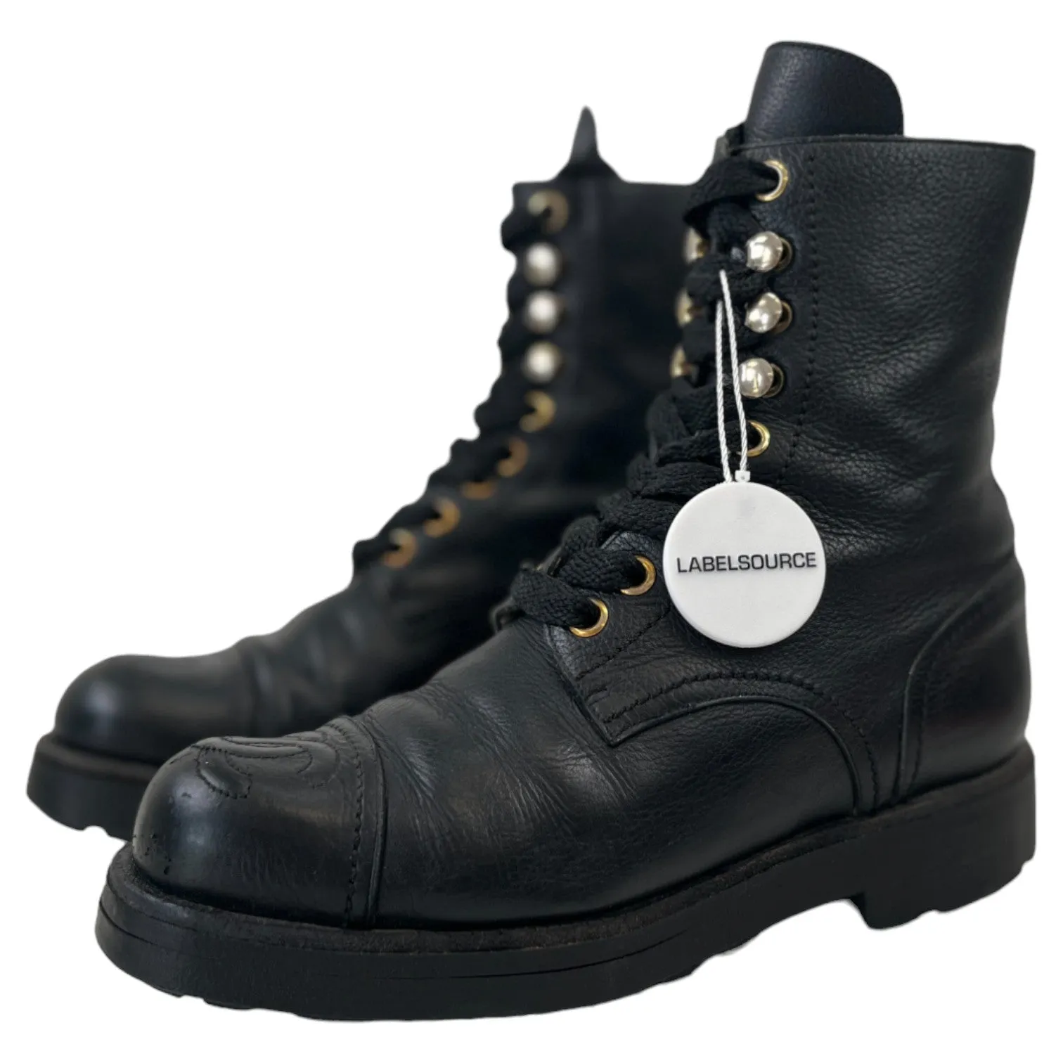 Women's Cc Biker Boots Black Size EU 36 / UK 3