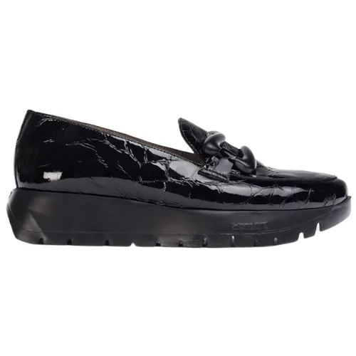 Wonders  Loafers - A-2430 - Black