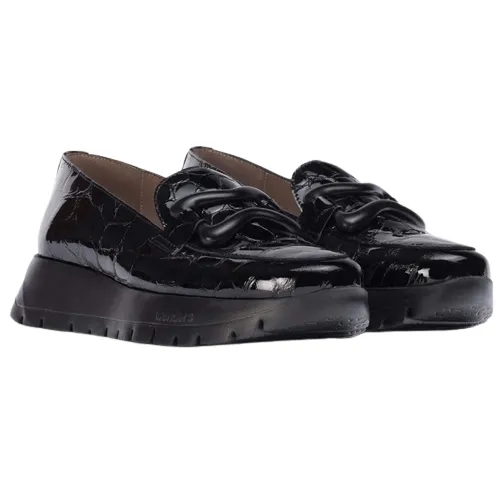 Wonders  Loafers - A-2430 - Black